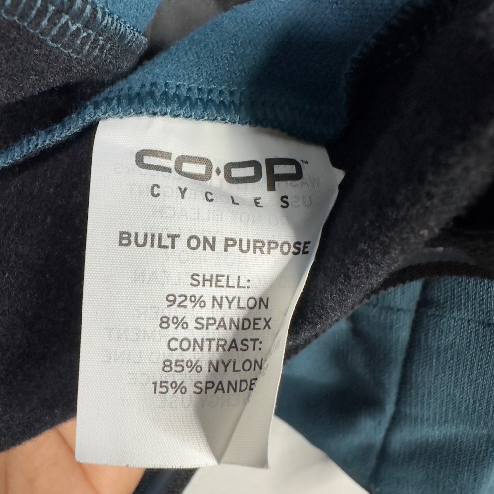 REI Co-op Cycles Jacket Mens M Blue Cycling Athletic Softshell Biking Gorpcore - Picture 8 of 10